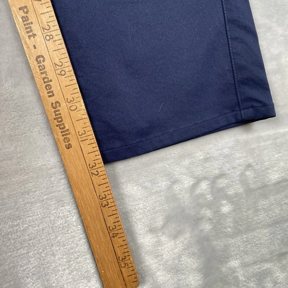 Peter Millar Pants Mens 34x32 Chino EB66 Classic Tapered Fit 5-Pocket Golf Blue